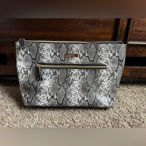 Trina Turk Snake skin print Cosmetic Bag
